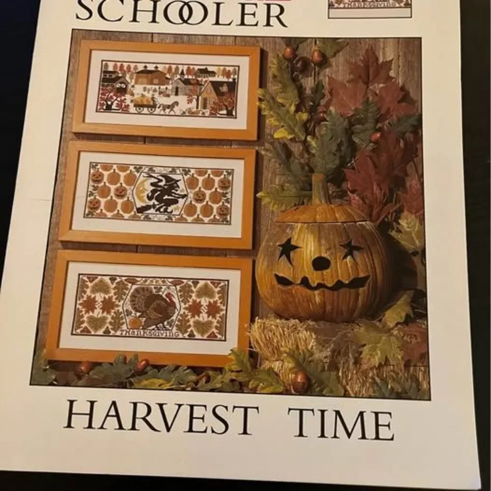 Cross Stitch Pattern Booklets: Prairie Schooler Cricket Collection Homespun
